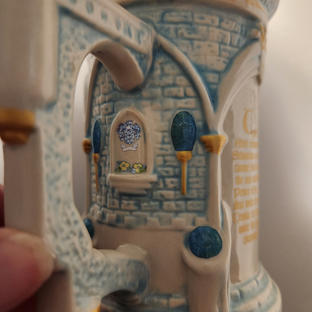 Disney Ariel Castle Mug - Blue and Gold - Picture 5 of 5